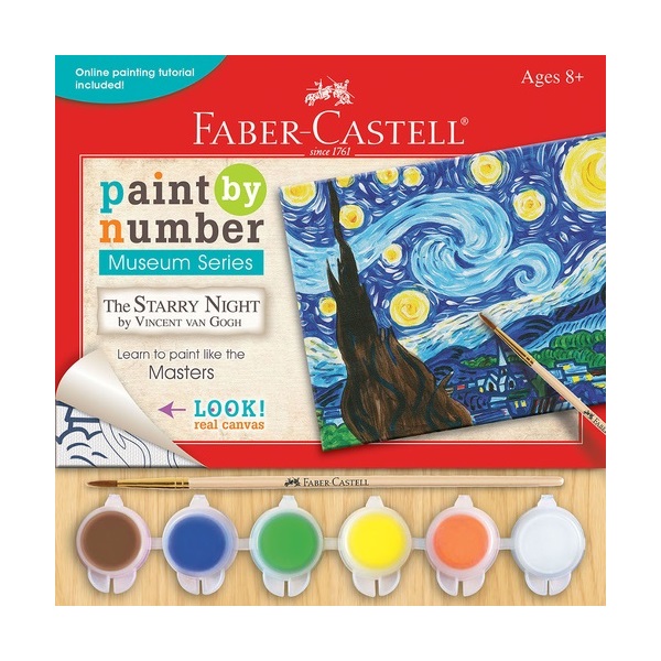 Faber-Castell Paint by Number The Starry Night