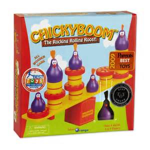 Blue Orange Chickyboom kids game