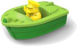 Green Speedboat bath toy by Green Toys