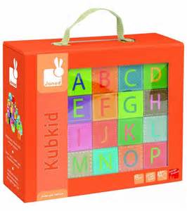 Janod Kubkid Alphabet Blocks