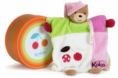 Colors - Cherry Puppet Doudou Bear by Kaloo