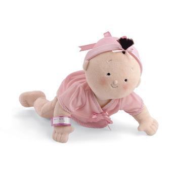 NA Bear Rosy Cheeks Baby Doll - Brunette Girl