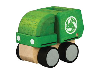 PlanToys Mini Garbage Truck