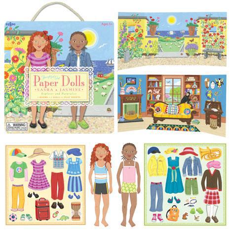 eeBoo Paper Dolls - Naturalist & Explorer